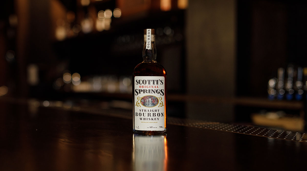 Scotti's Bottle on the Bar